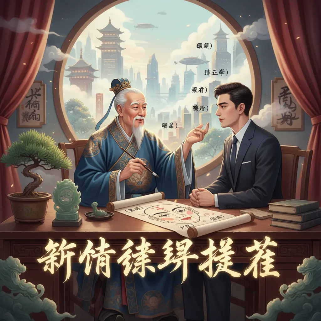 算命師傅推薦 - 面相學