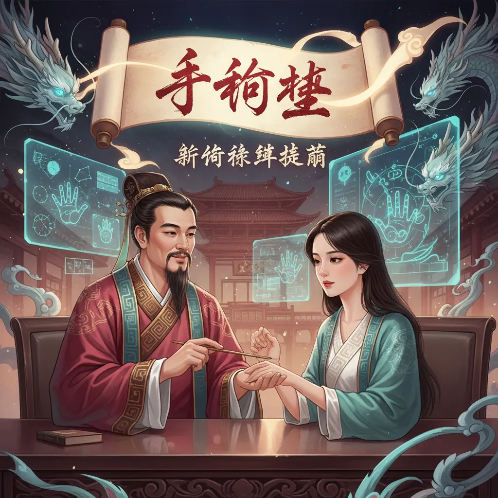 算命師傅推薦 - 手相學